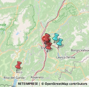 Mappa Via Giancarlo Maroni, 38121 Trento TN, Italia (26.59333)