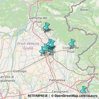 Mappa Via Rizzolo, 33100 Udine UD, Italia (8.83545)