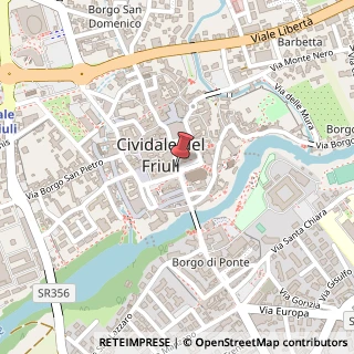 Mappa Piazza Duomo, 2, 33043 Cividale del Friuli, Udine (Friuli-Venezia Giulia)