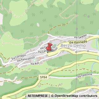 Mappa Via Panoramica, 12, 25040 Berzo Demo, Brescia (Lombardia)