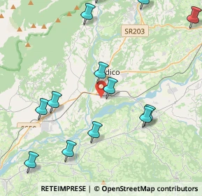 Mappa Via Silonghe, 32036 Sedico BL, Italia (5.22929)