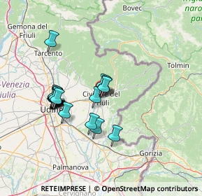 Mappa Via Mulinuss, 33043 Cividale del Friuli UD, Italia (12.29053)