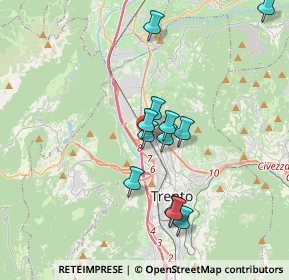 Mappa Interporto Merci, 38121 Trento TN, Italia (3.145)