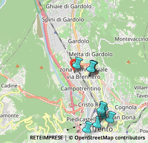 Mappa Interporto Merci, 38121 Trento TN, Italia (2.20091)