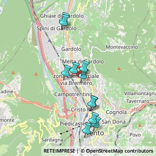 Mappa 38121 Trento TN, Italia (1.84)