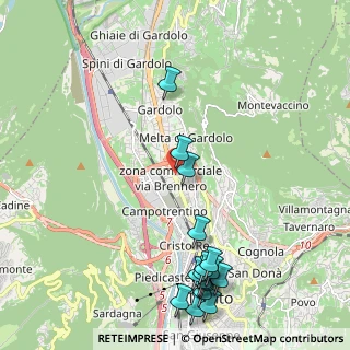Mappa 38121 Trento TN, Italia (2.61882)