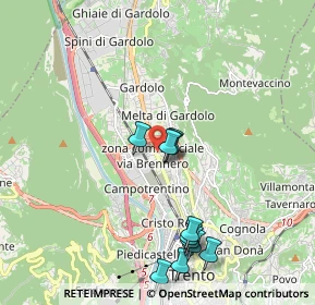 Mappa 38121 Trento TN, Italia (1.97909)