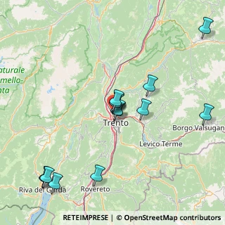 Mappa 38121 Trento TN, Italia (16.90143)