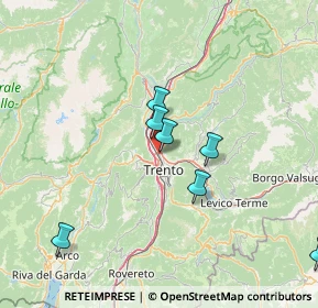 Mappa 38121 Trento TN, Italia (32.74929)