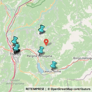 Mappa Loc Mas del Saro, 38057 Frassilongo TN, Italia (9.8585)