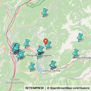 Mappa Loc Mas del Saro, 38057 Frassilongo TN, Italia (9.3555)