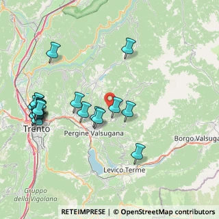 Mappa Loc Mas del Saro, 38057 Frassilongo TN, Italia (9.137)