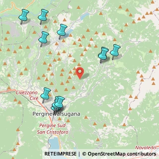 Mappa Loc Mas del Saro, 38057 Frassilongo TN, Italia (4.835)