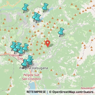 Mappa Loc Mas del Saro, 38057 Frassilongo TN, Italia (5.37571)
