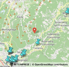 Mappa Loc Mas del Saro, 38057 Frassilongo TN, Italia (3.908)