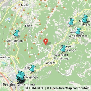 Mappa Loc Mas del Saro, 38057 Frassilongo TN, Italia (3.8335)