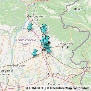 Mappa Via Molin Nuovo, 33100 Udine UD, Italia (5.59083)
