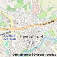Kaart Cividale del Friuli