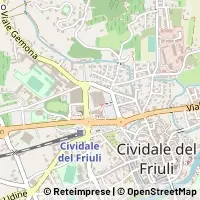 Map Cividale del Friuli