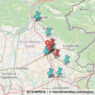 Mappa Via del Cotonificio, 33100 Feletto Umberto UD, Italia (11.85643)