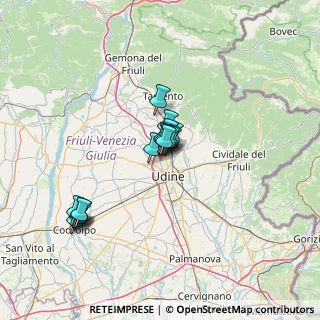 Mappa Via del Cotonificio, 33100 Feletto Umberto UD, Italia (10.48063)