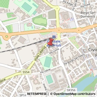 Mappa Via Luinis, 10/9, 33043 Cividale del Friuli, Udine (Friuli-Venezia Giulia)