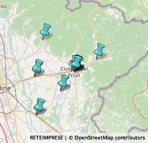 Mappa Stretta De Rubeis B, 33043 Cividale del Friuli UD, Italia (4.68929)