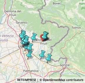 Mappa Via del Crognolet, 33043 Cividale del Friuli UD, Italia (11.426)