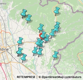 Mappa Via del Crognolet, 33043 Cividale del Friuli UD, Italia (6.82895)