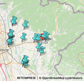 Mappa Via del Crognolet, 33043 Cividale del Friuli UD, Italia (8.7725)