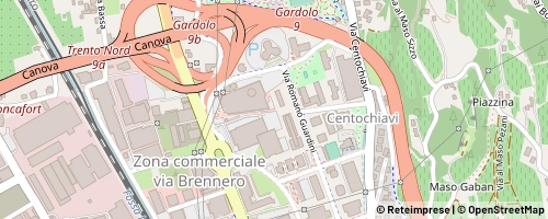 Mappa Trento