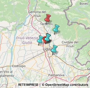 Mappa Via Lombardia, 33010 Tavagnacco UD, Italia (27.21)