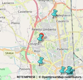 Mappa Via Lombardia, 33010 Tavagnacco UD, Italia (3.67923)