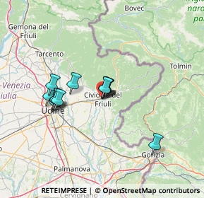 Mappa Piazza Dante, 33043 Cividale del Friuli UD, Italia (10.52417)