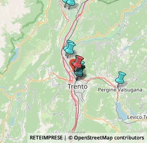 Mappa 38121 Trento TN, Italia (3.90769)