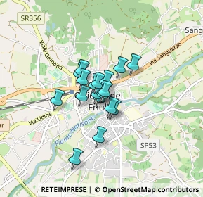 Mappa Corso Giuseppe Mazzini, 33043 Cividale del Friuli UD, Italia (0.46611)