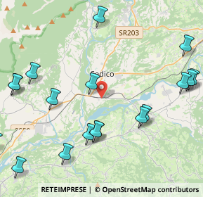 Mappa Via Rampa, 32036 Sedico BL, Italia (5.8295)