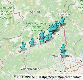 Mappa Via Rampa, 32036 Sedico BL, Italia (10.824)