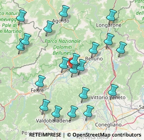 Mappa Via Rampa, 32036 Sedico BL, Italia (17.0845)