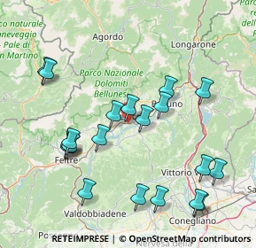 Mappa Via Rampa, 32036 Sedico BL, Italia (16.7695)