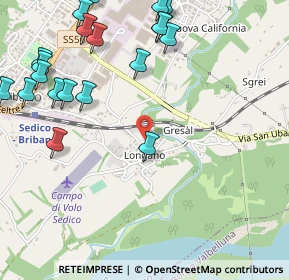 Mappa Via Rampa, 32036 Sedico BL, Italia (0.687)