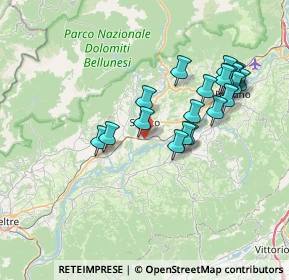 Mappa Via Rampa, 32036 Sedico BL, Italia (6.928)