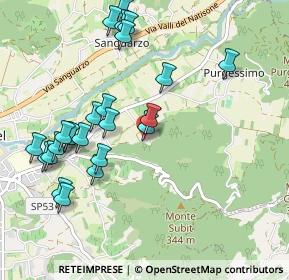 Mappa Strada di Zugliano, 33043 Cividale del Friuli UD, Italia (1.04167)