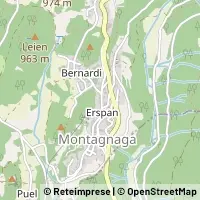 Karte Baselga di Piné