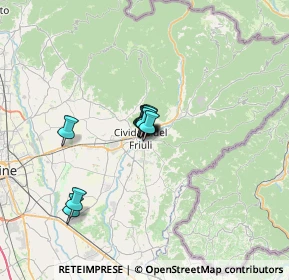 Mappa Piazzetta Chiarottini, 33043 Cividale del Friuli UD, Italia (3.31182)