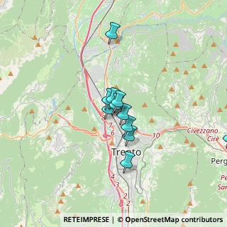 Mappa Via Leopoldo Pergher, 38100 Trento TN, Italia (2.40091)