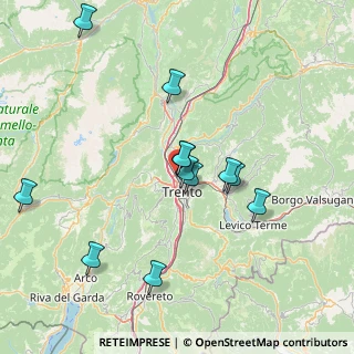 Mappa Via Leopoldo Pergher, 38100 Trento TN, Italia (14.17167)