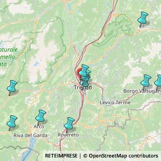 Mappa Via Leopoldo Pergher, 38100 Trento TN, Italia (27.04667)