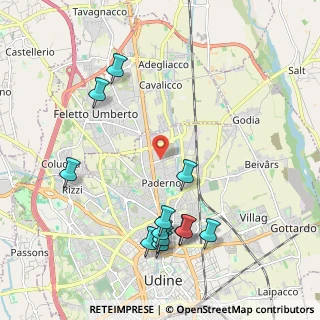 Mappa Via Fusine, 33100 Udine UD, Italia (2.31083)