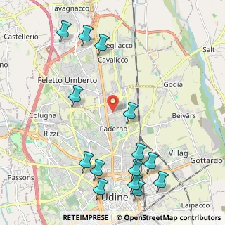 Mappa Via Fusine, 33100 Udine UD, Italia (2.63071)